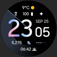 Wave: Wear OS watch face